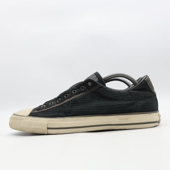 Converse x John Varvatos Mens Size 9.5 Black Laceless Slip On Sneakers - Picture 5 of 12